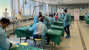 Cena del mejor curso de rinoplastia celebrado en España