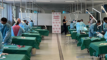 Cena del mejor curso de rinoplastia celebrado en España